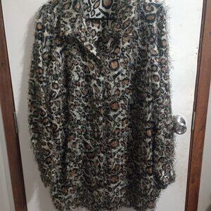 Leopard print jacket